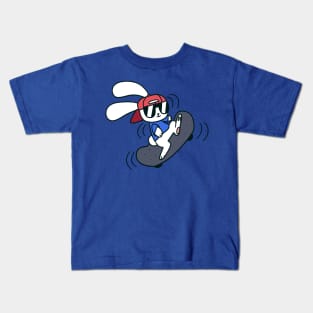 Skateboard Bunny Kids T-Shirt